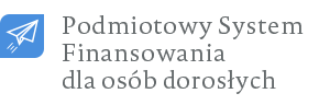 Podmiotowy System Finansowania dla osób dorosłych logo
